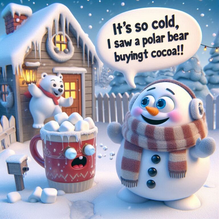 173+ Chill Factor – It So Cold Jokes and Puns to Melt Your Heart