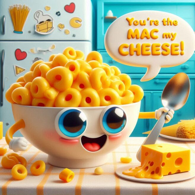 Mac Cheese Puns