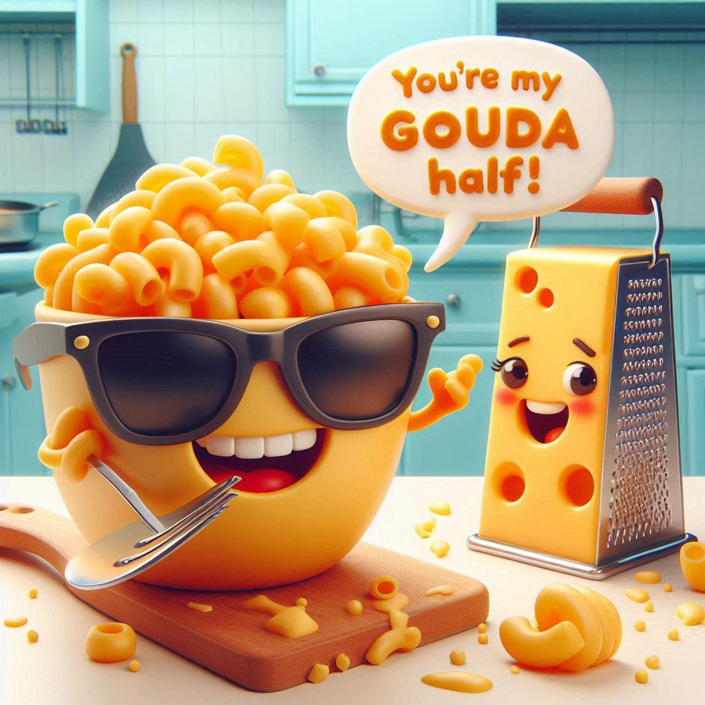 Mac N Cheese Puns