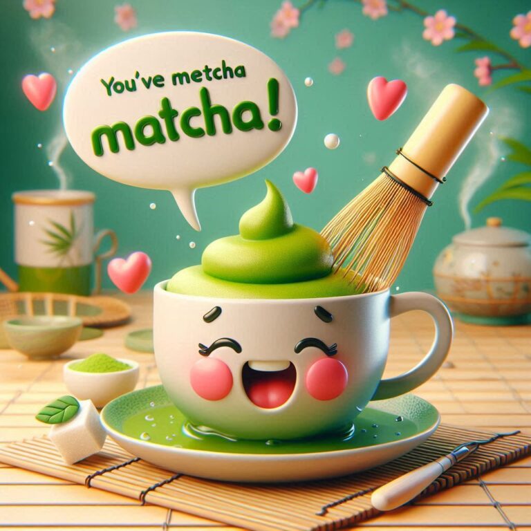Matcha Tea Puns