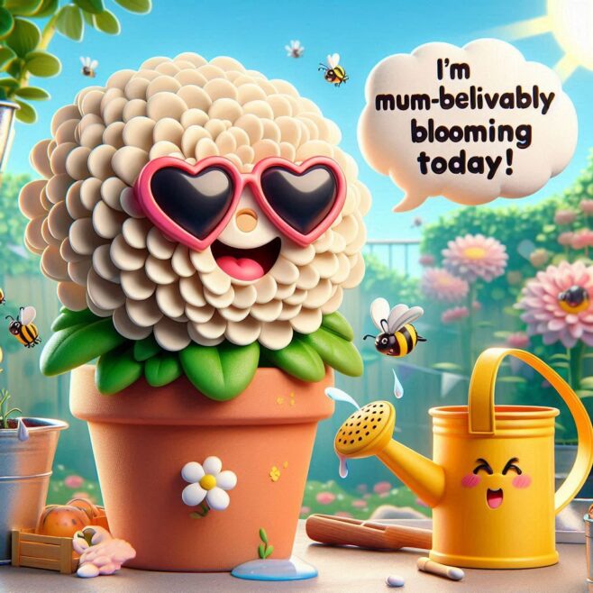 Mum Flower Puns