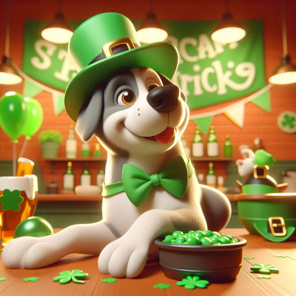200+ St Patrick's Day Dog Puns for a Pawsitively Fun Celebration 2 One Liner St Patricks Day Dog Puns to Share