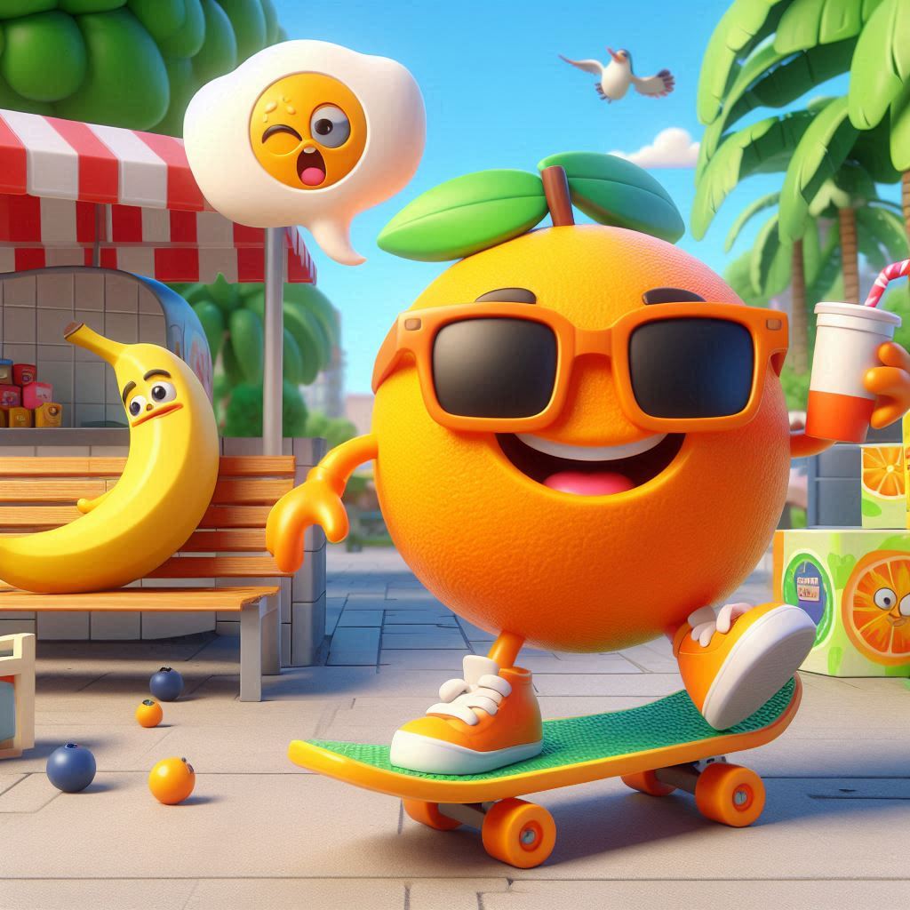 Orange Fruit Puns