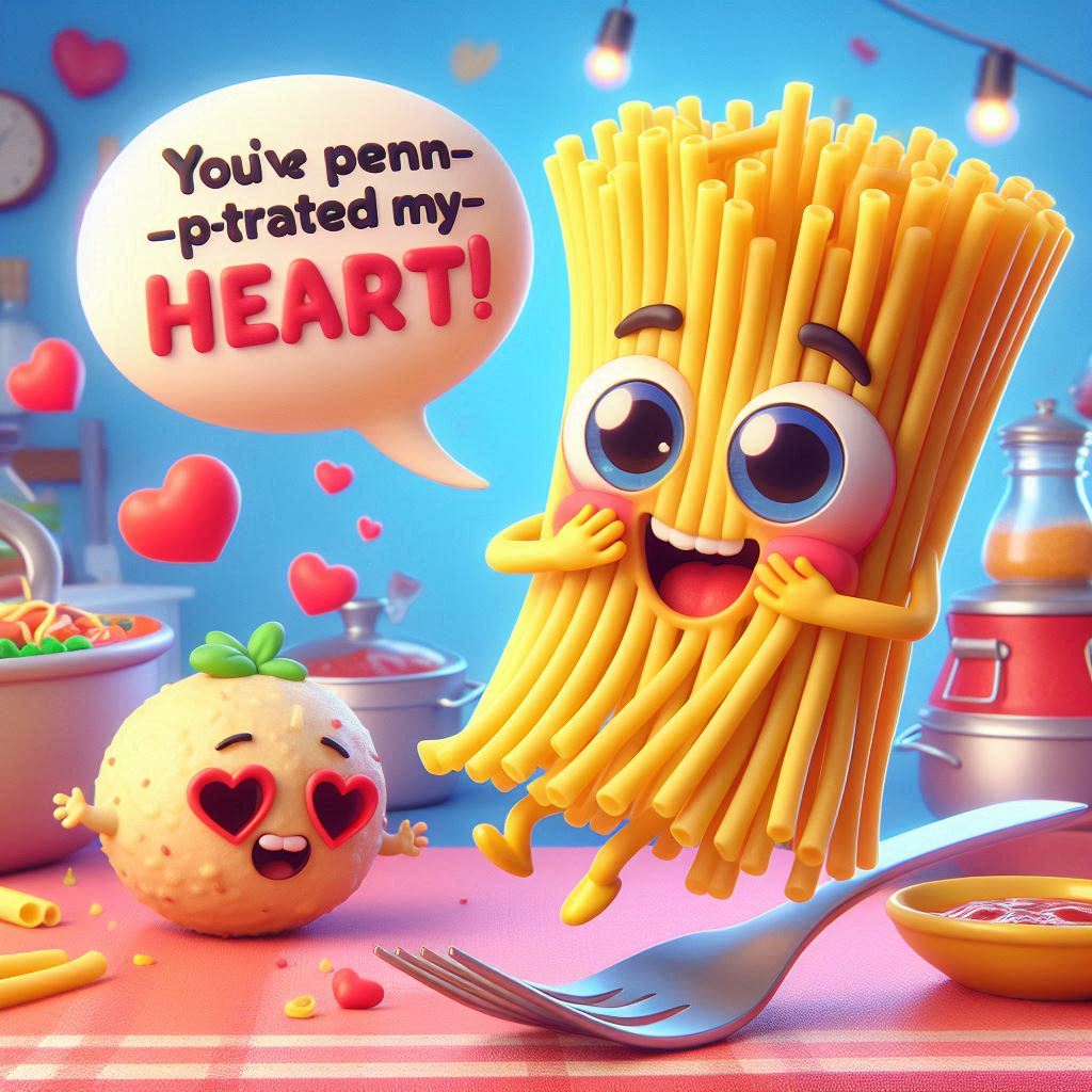 Pasta Love Puns