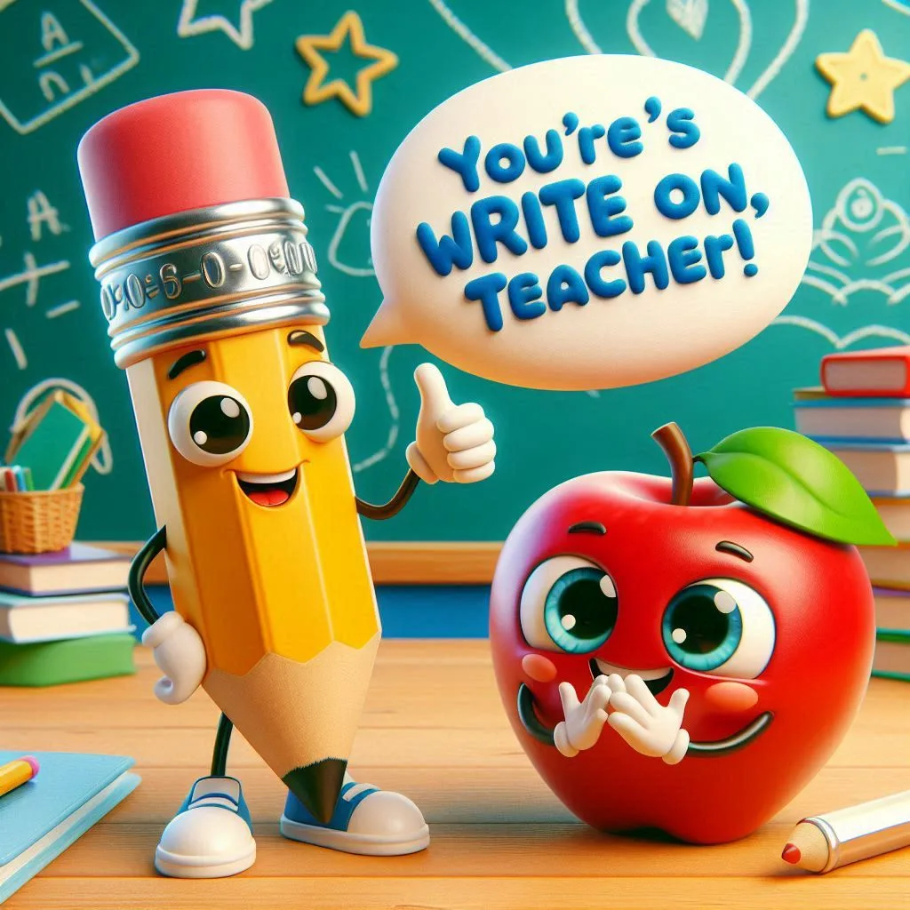 Pencil Puns For Teachers
