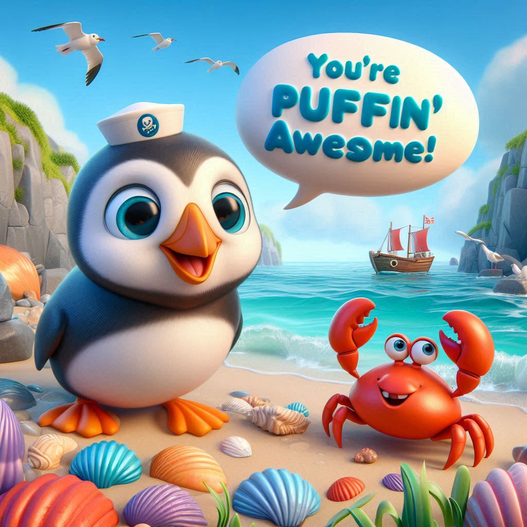 Puffin Puns