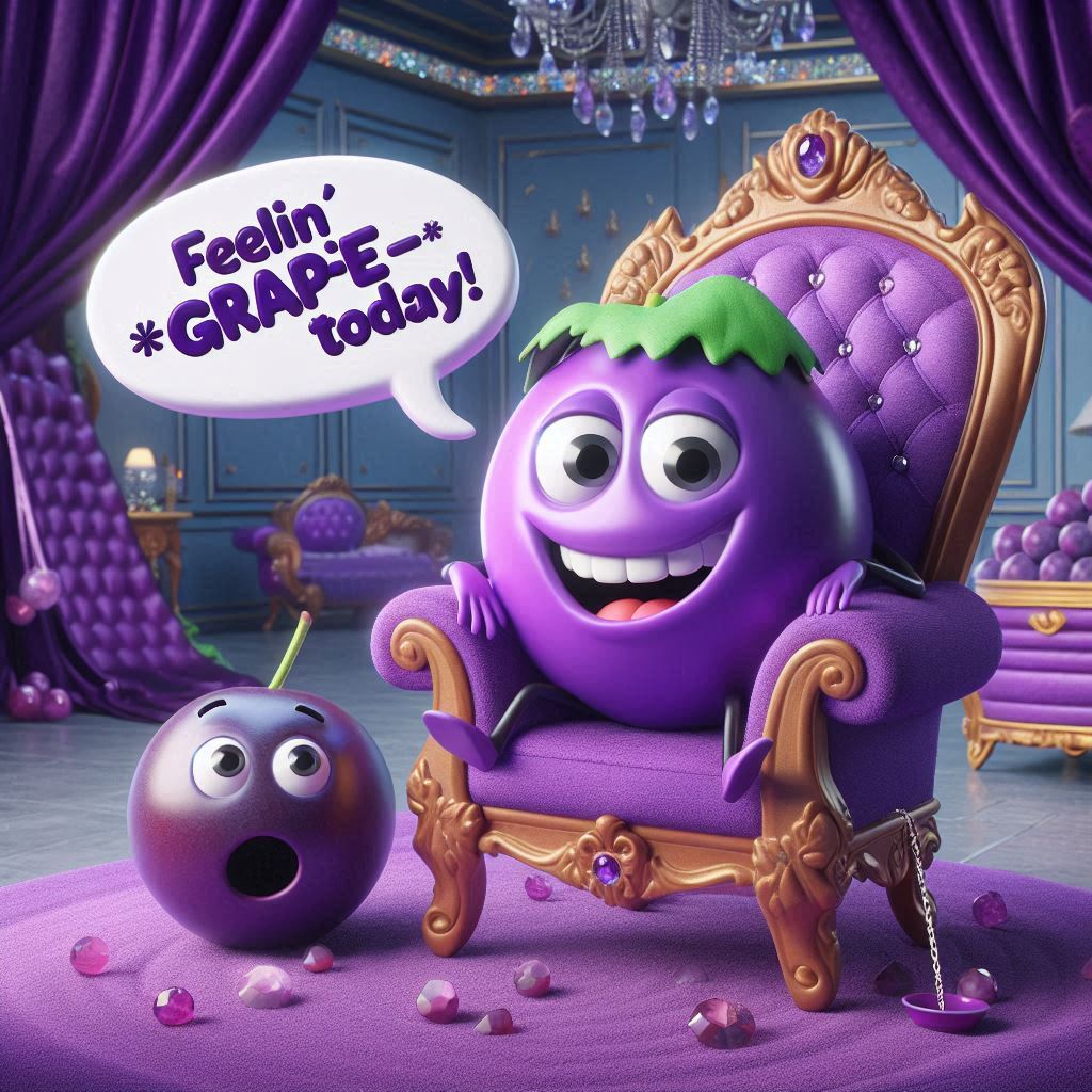 Purple Color Puns