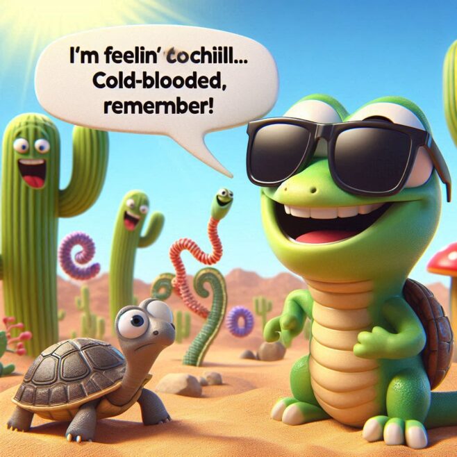 200+ Hilarious Reptile Jokes That Will Make You Scale with Laughter