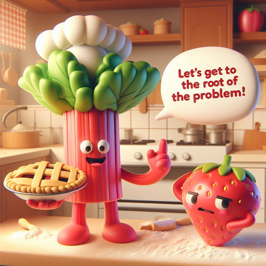 Rhubarb Puns