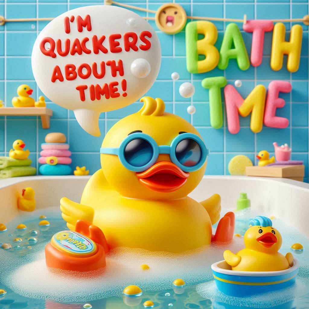 Rubber Duck Puns