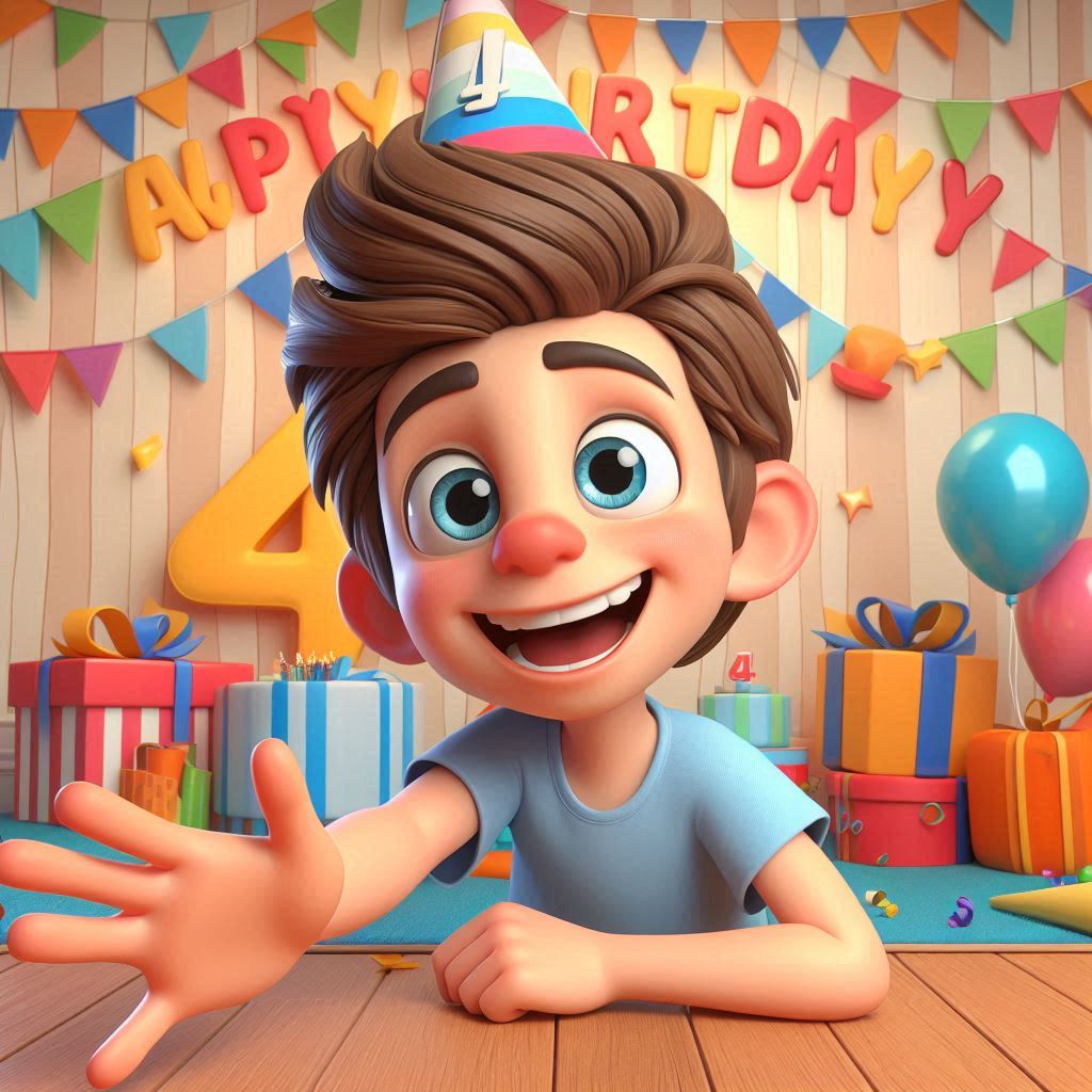 200+ Fourth Birthday Puns for a Fun Celebration with Laughter 3 Silly Fourth Birthday Puns for Cake Toppers