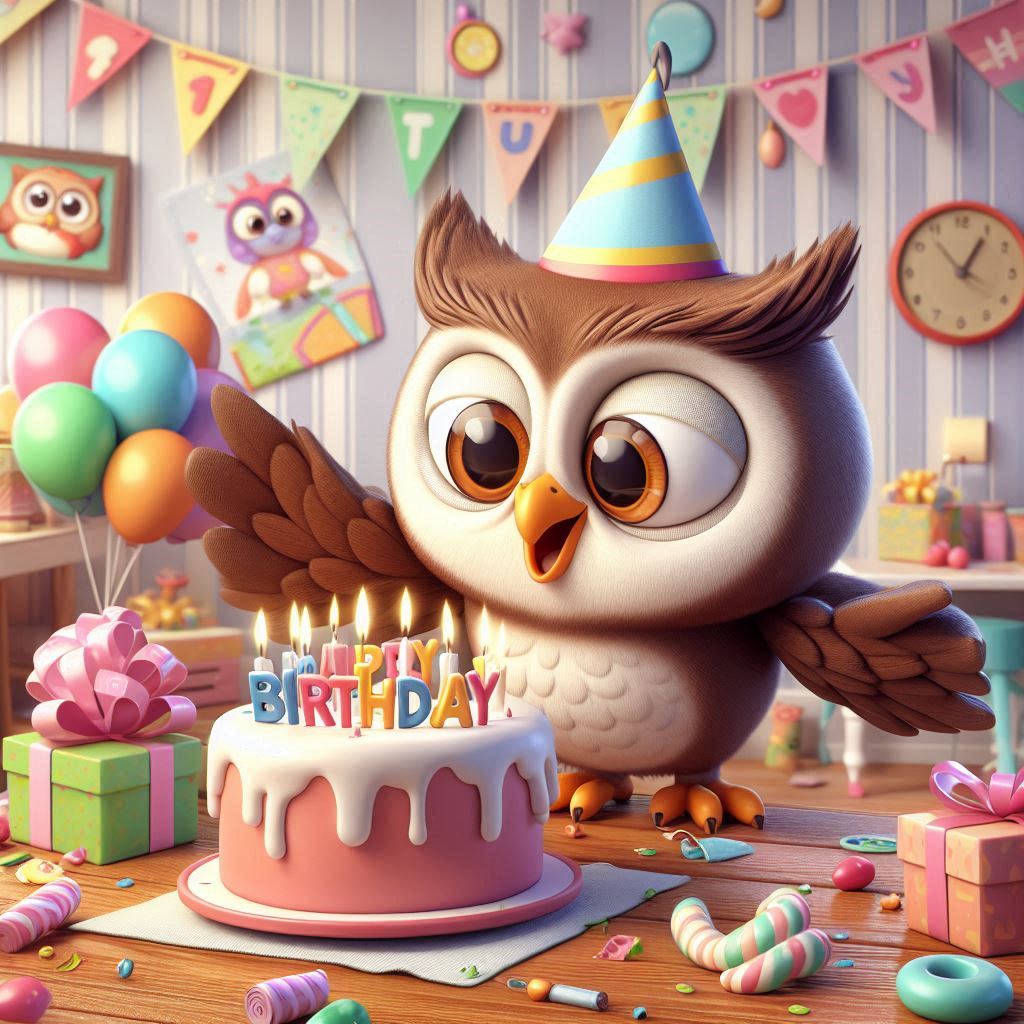 200+ Owl Birthday Puns for a Hoot of a Celebration 5 Silly Owl Birthday Puns for Laughter