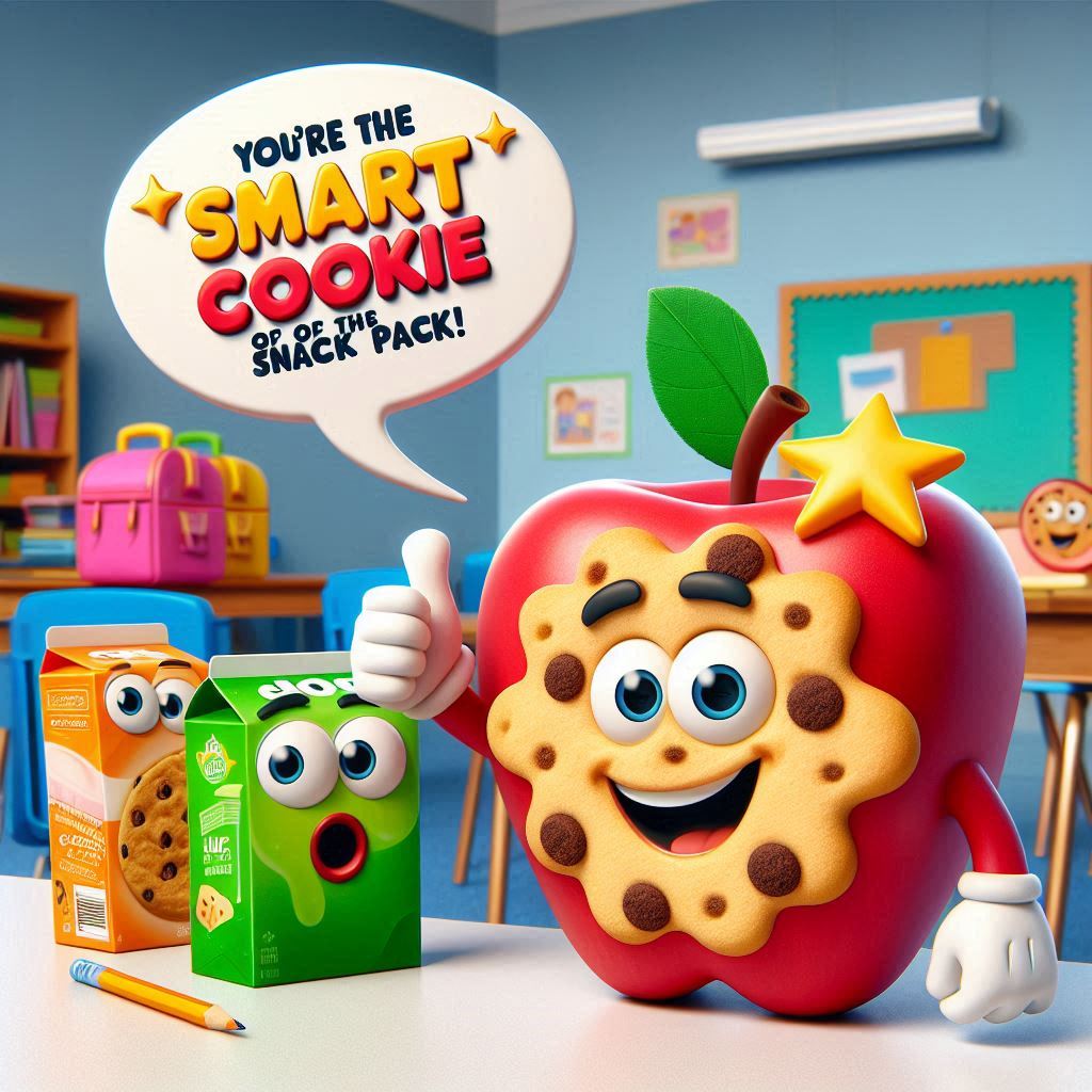 Snack Puns For Teacher