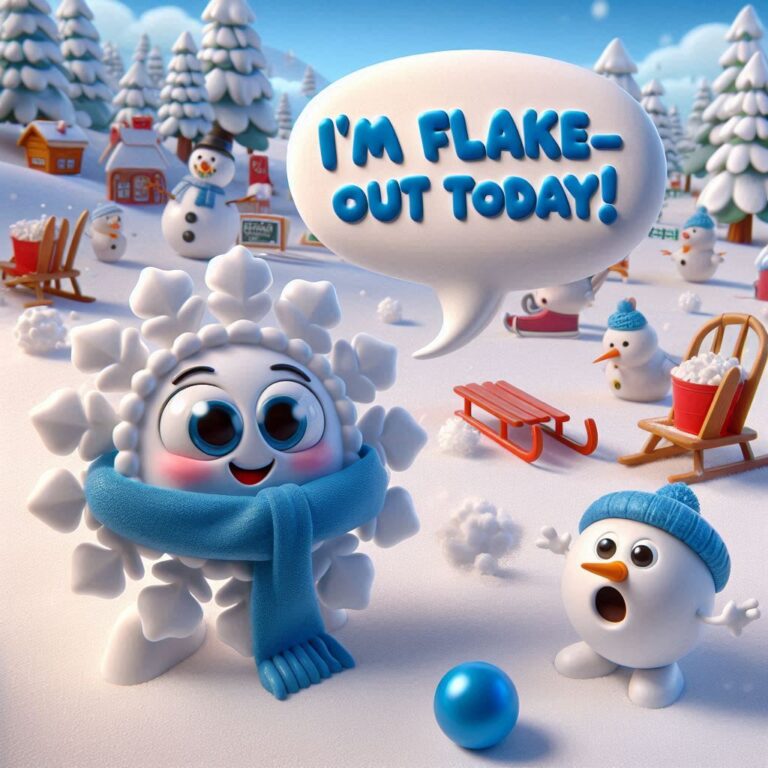 Snow Day Puns