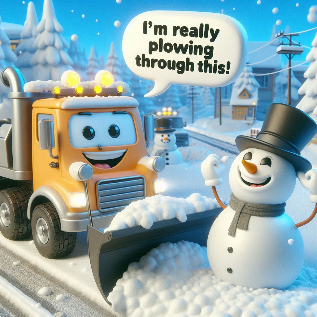 Snow Plow Puns