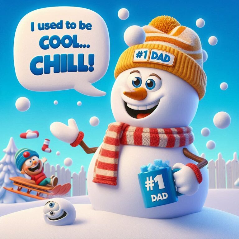 Snowman Dad Jokes