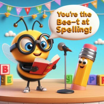 200+ Funny Spelling Bee Puns for Buzzing Laughter and Fun