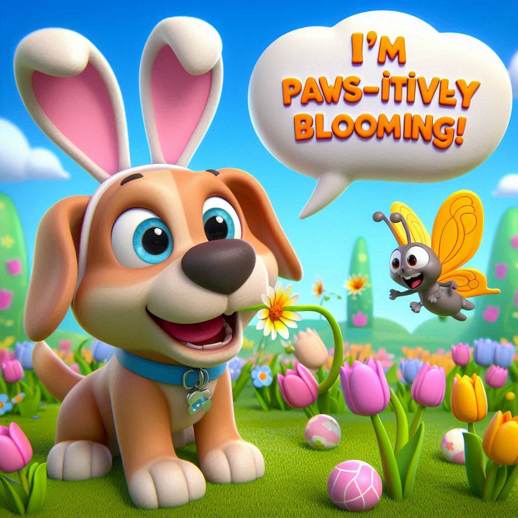 Spring Dog Puns