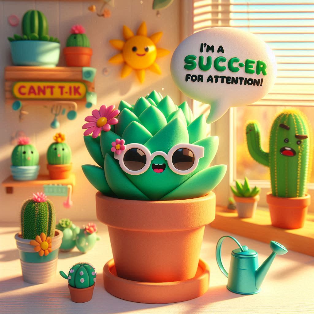 Succulent Plant Puns