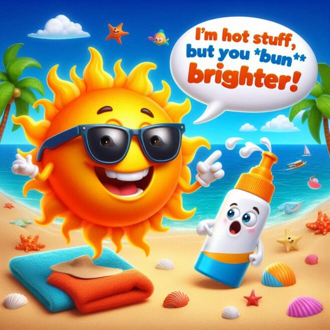 Sunburn Jokes