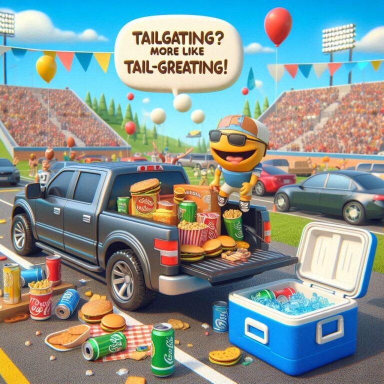 Tailgate Puns