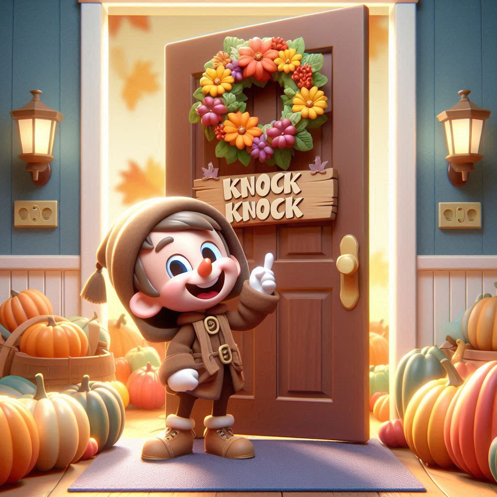 200+ Thanksgiving Knock Knock Jokes for Family Fun and Laughter 2 Thanksgiving Knock Knock One Liner Jokes