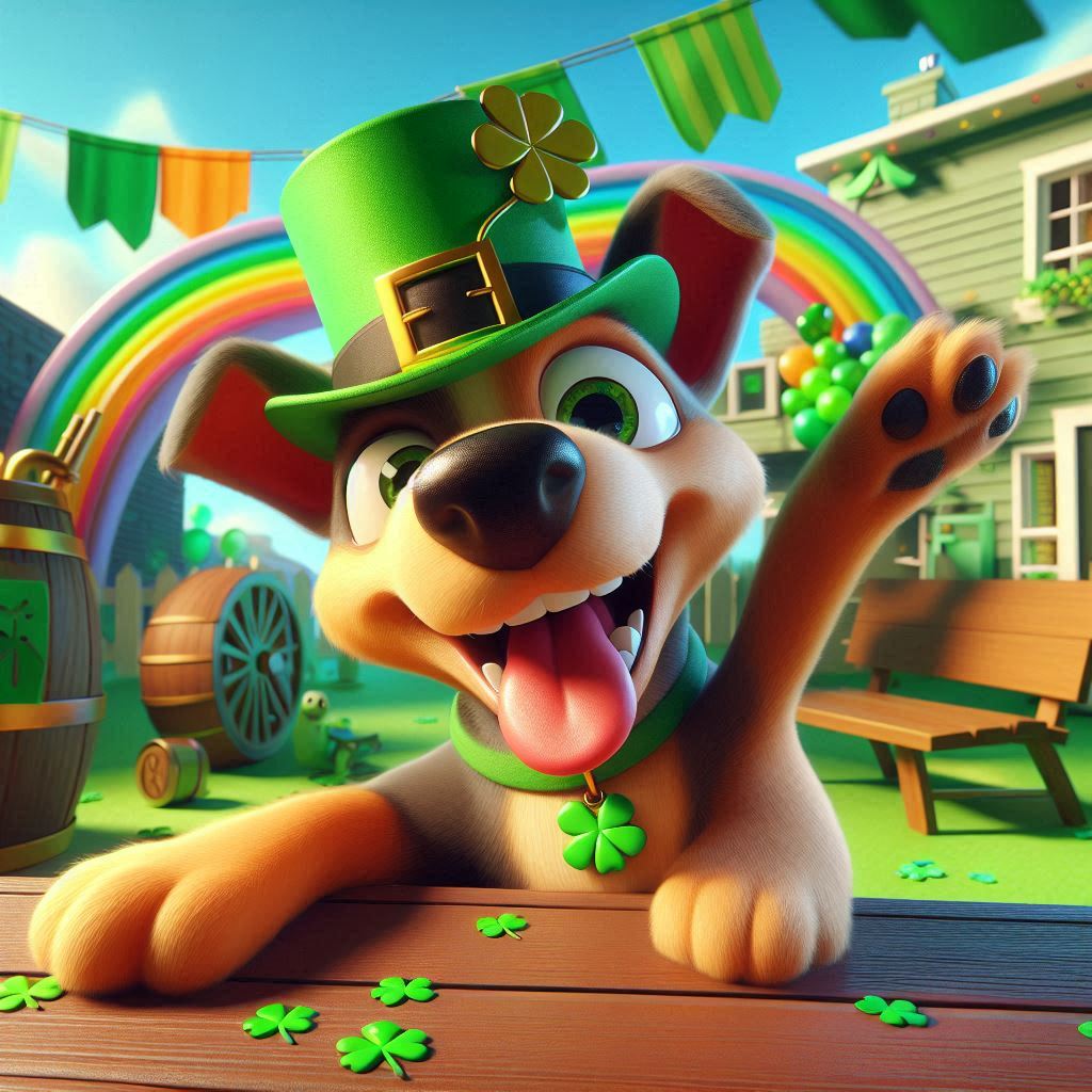 200+ St Patrick's Day Dog Puns for a Pawsitively Fun Celebration 5 Unique St Patricks Day Dog Puns for Pet Costumes