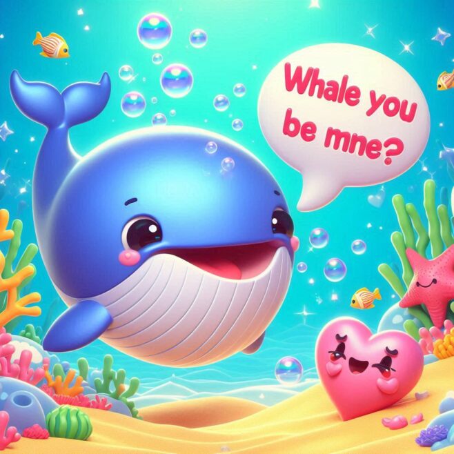 Whale Love Puns
