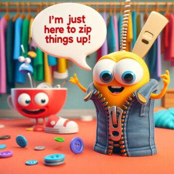 200+ Funny Zipper Puns That Will Make You Zip with Laughter