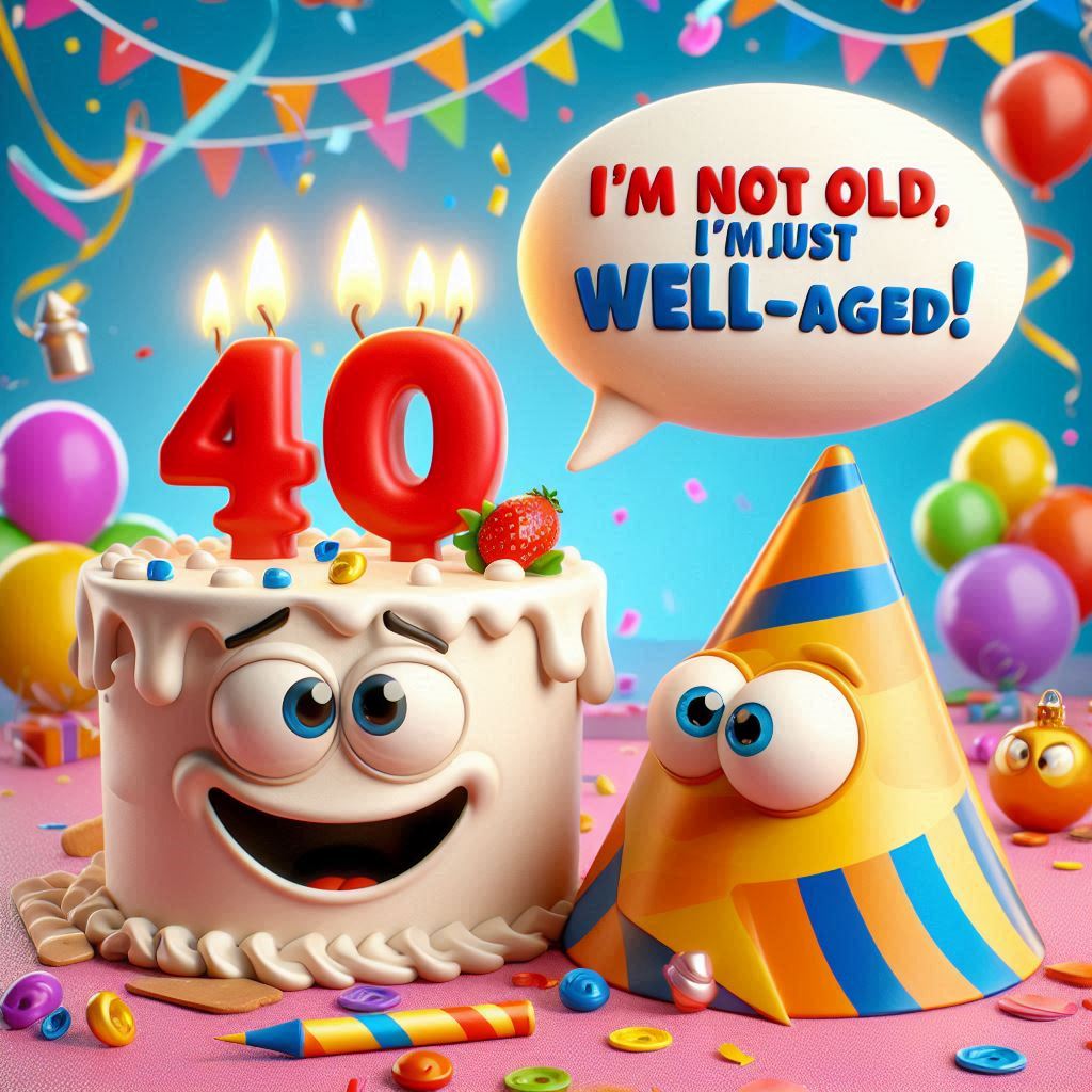40 Year Birthday Jokes