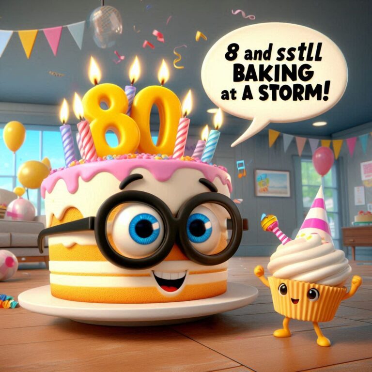 125+ Guffaw-Worthy 80th Birthday Jokes and Puns to Keep You Laughing in 2026