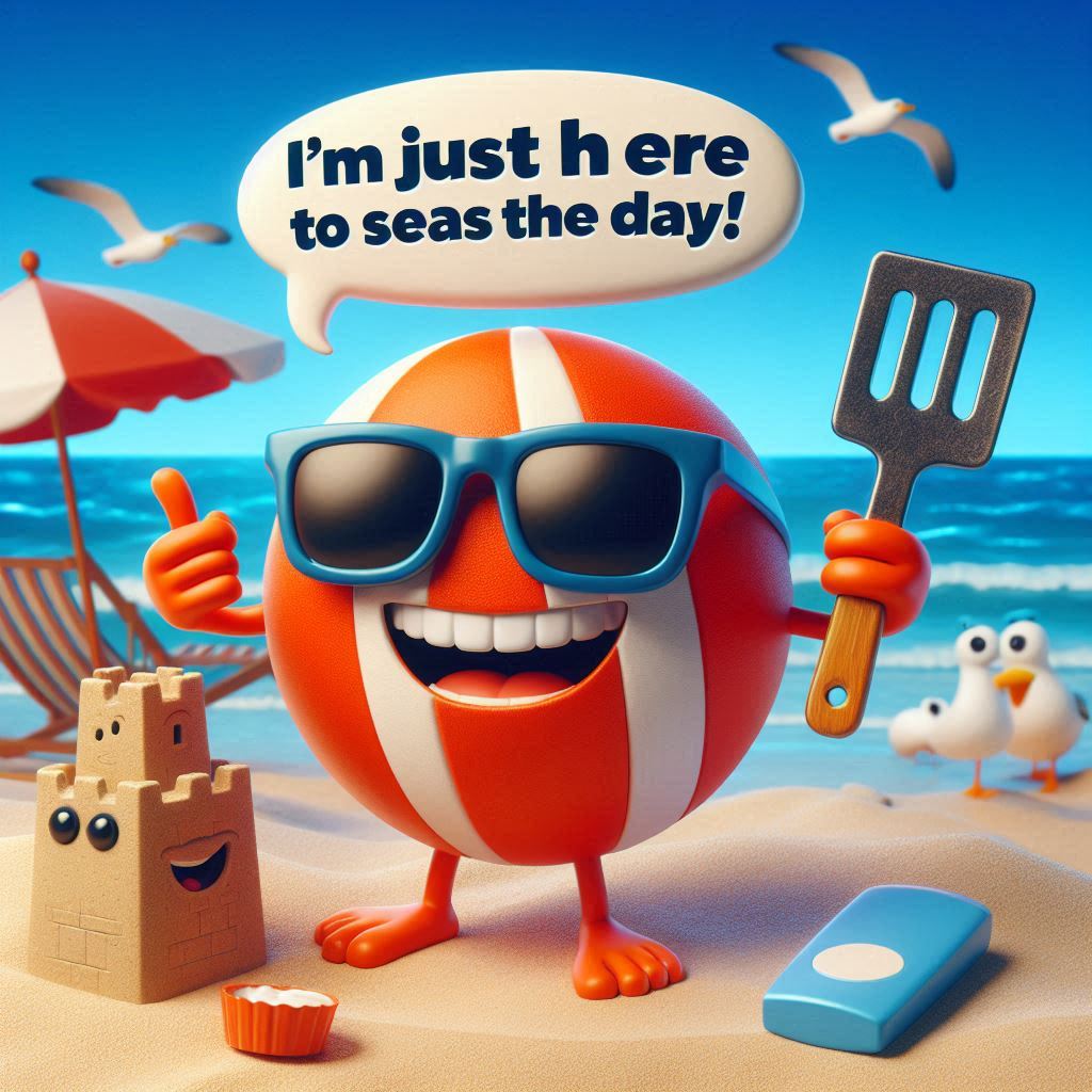 Beach Dad Jokes