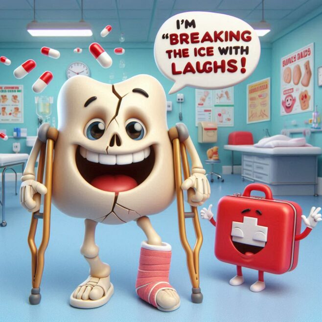 163+ Hilarious Highs of Broken Bone Jokes and Puns That Will Crack You Up