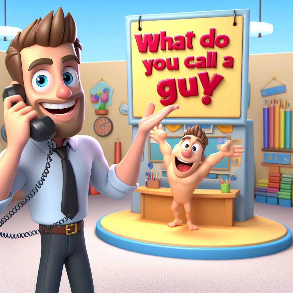 200+ What Do You Call A Guy Jokes for Endless Laughs and Fun 3 Classic What Do You Call A Guy Jokes