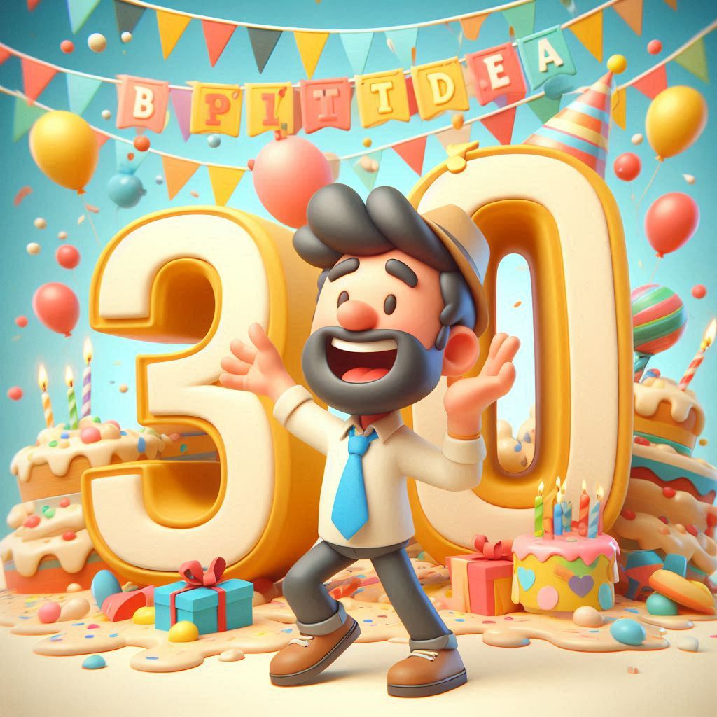 200+ 30 Year Birthday Jokes for a Fun Celebration and Laughs 4 Clever 30 Year Birthday Jokes