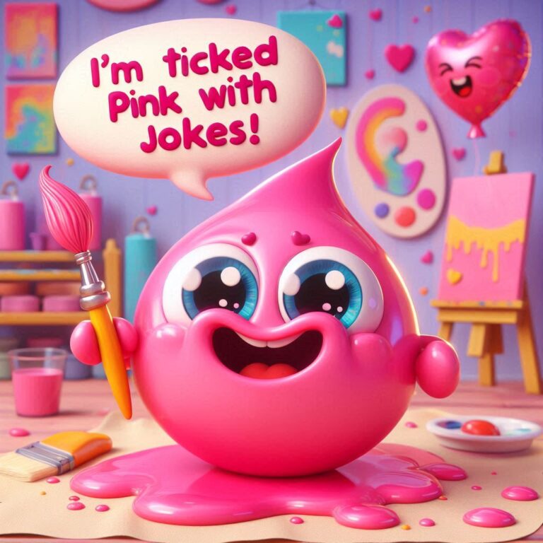 169+ Hilarity Rolling with Color Pink Jokes and Puns That Will Blush You Away in 2026