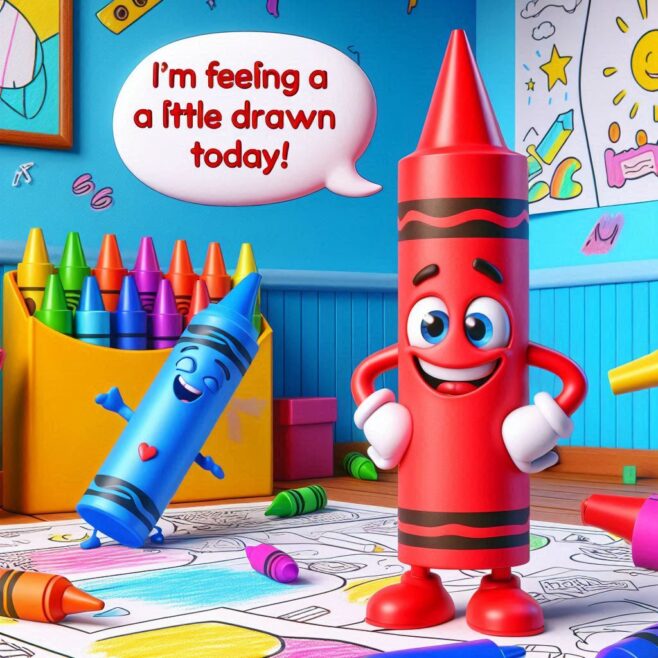 161+ Colorful Crayon Jokes and Puns That Will Paint You with Laughter!