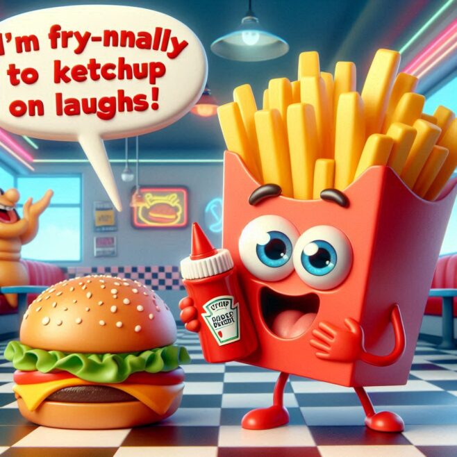 185+ Crispy Fries Jokes and Puns That Will Fry Your Senses with Laughter