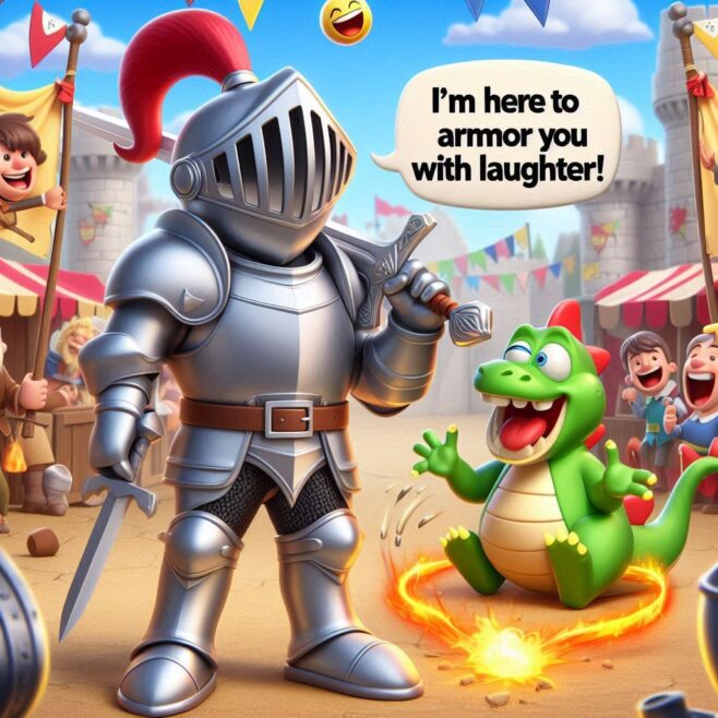 200+ Knight Jokes That Will Make You Laugh Like Royalty