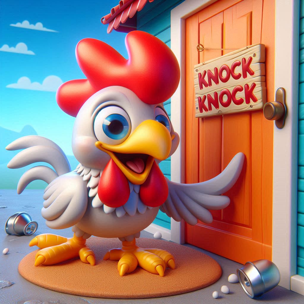 200+ Knock Knock Chicken Jokes That Will Crack You Up Today 3 Knock Knock Chicken Jokes for Family Fun