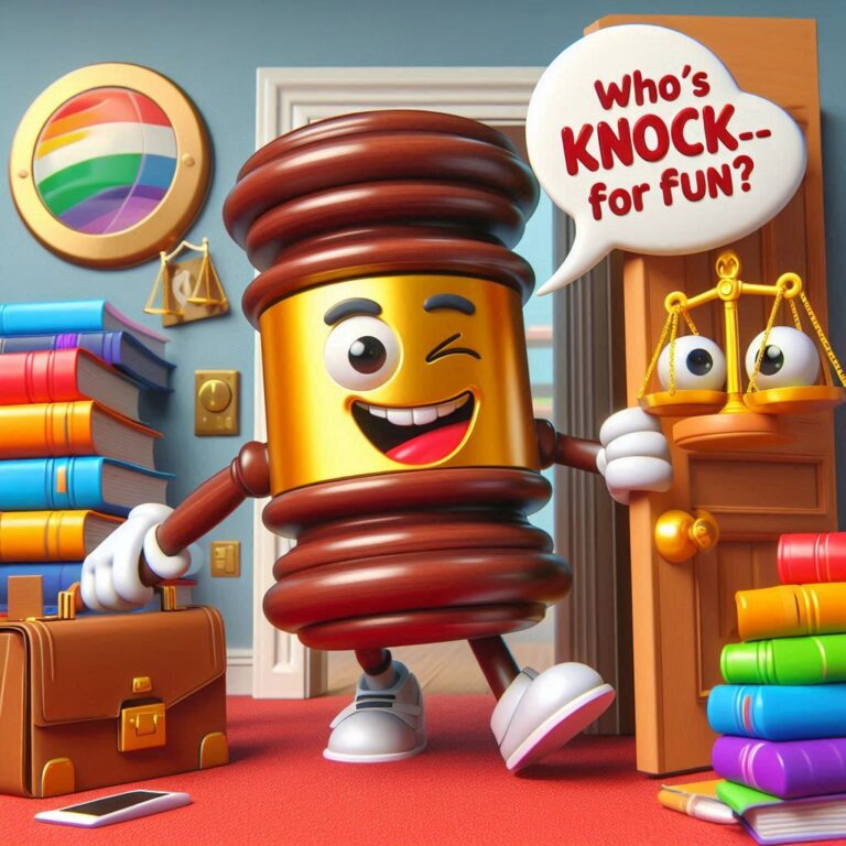 Lawyer Knock Knock Jokes