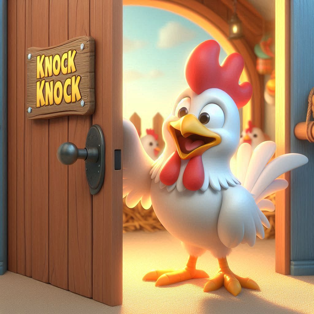 200+ Knock Knock Chicken Jokes That Will Crack You Up Today 2 One Liner Knock Knock Chicken Jokes