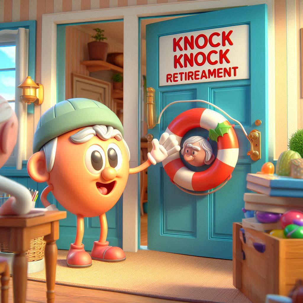 200+ Knock Knock Retirement Jokes for Endless Laughter and Fun 2 One Liner Knock Knock Retirement Jokes