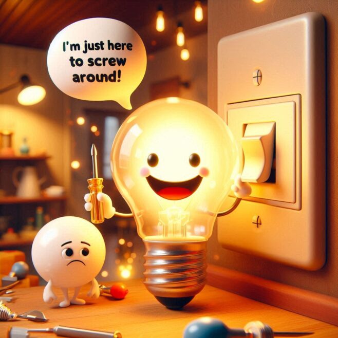 200+ Screw In A Lightbulb Jokes to Brighten Your Day