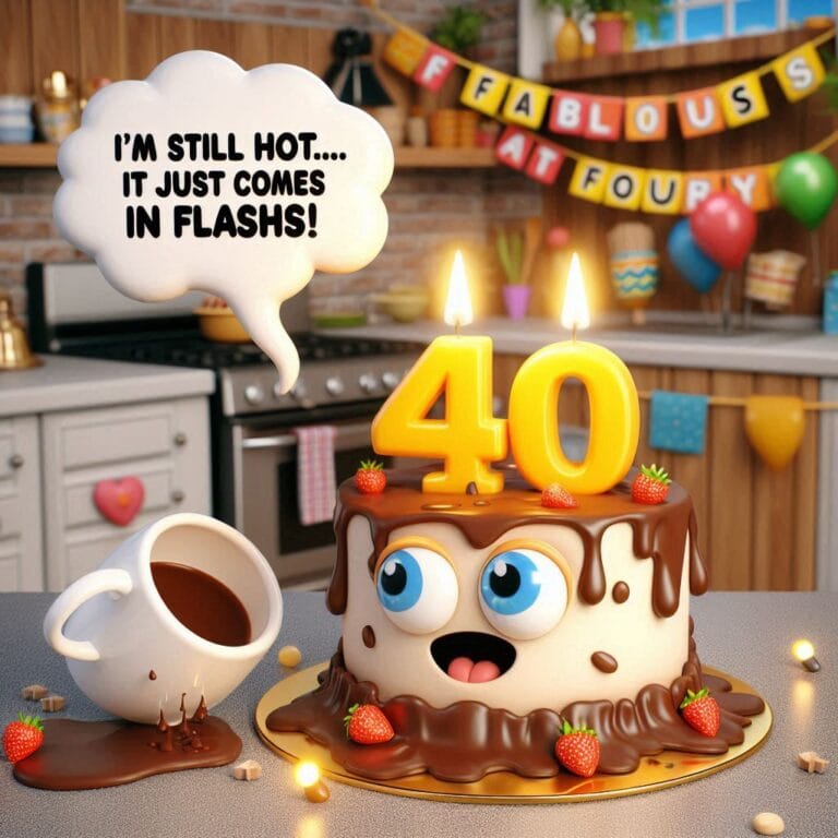 187+ Hilarious Turning Forty Jokes to Celebrate the Big Four-O Fun