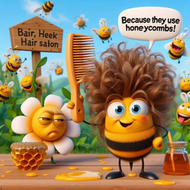 Why Do Bees Have Sticky Hair Dad Jokes