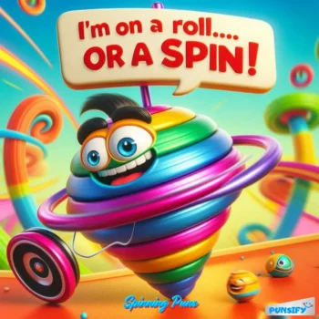 157+ Hilarious Spinning Puns to Make You Laugh and Keep You Rolling