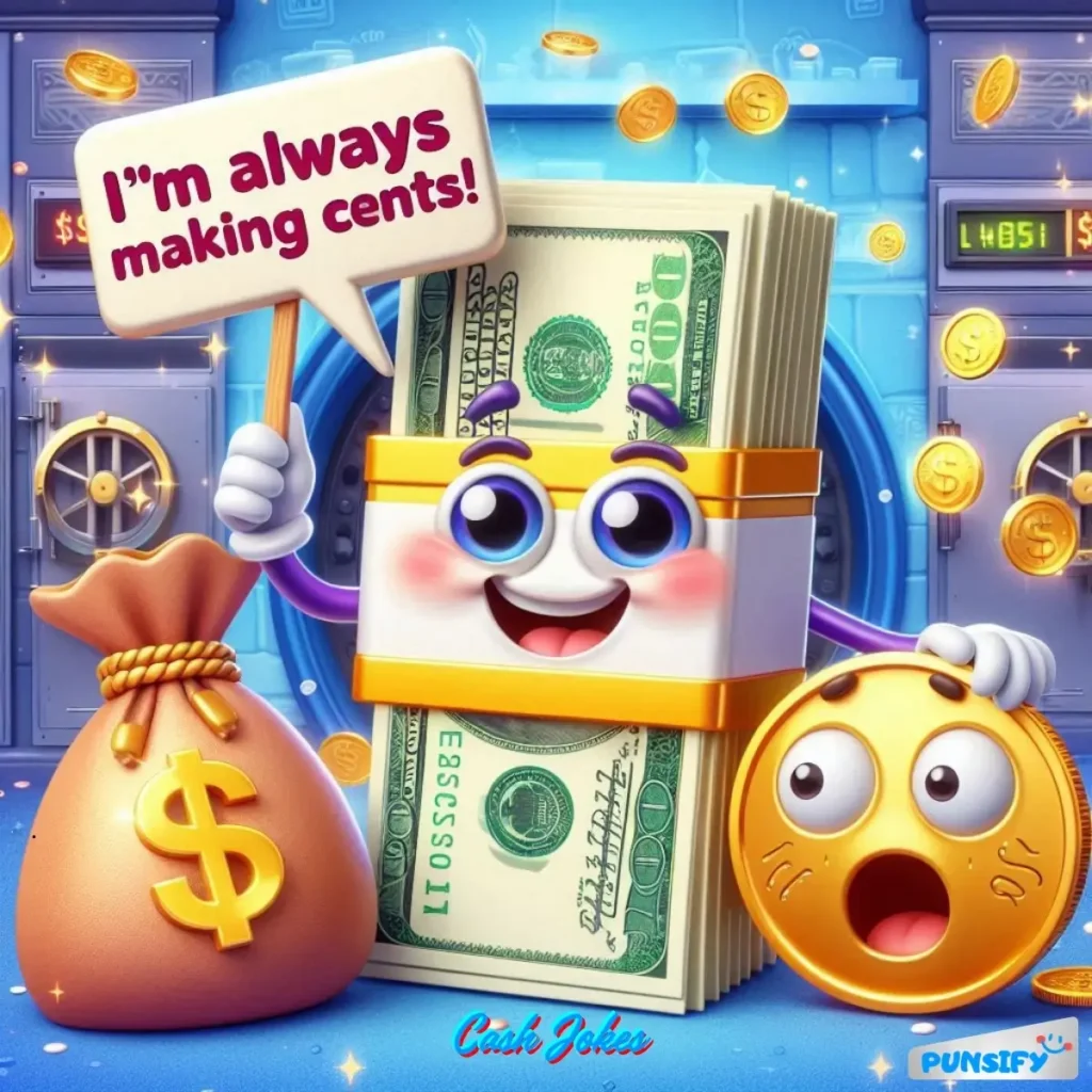 161+ Giggle-icious Cash Jokes and Puns That Will Make You Rich in Laughter