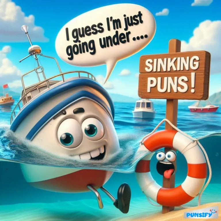 163+ Hilarious Sinking Puns and Jokes That Make a Splash in Humor and Fun