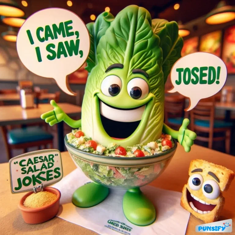 A cheerful lettuce character with a big grin, sitting in a bowl of salad with a smiling sidekick.